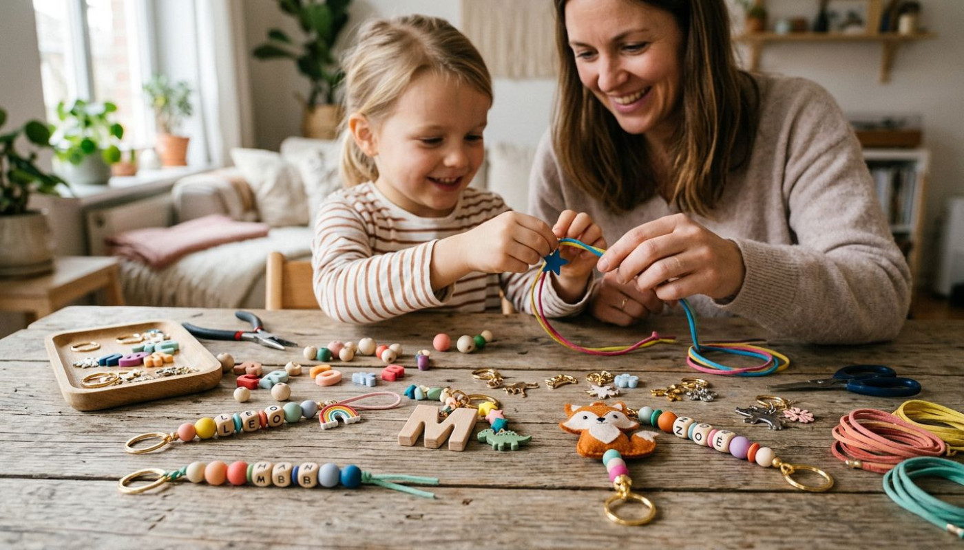 Les meilleures idées pour personnaliser un porte-clés pour enfants