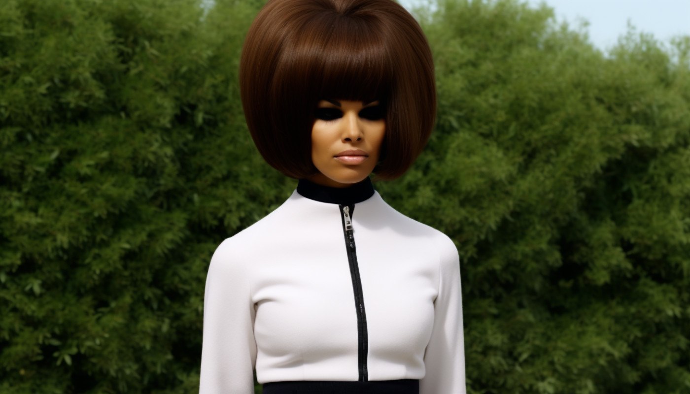 Une cape sur la coiffure des années 60 : la tendance qui séduit le monde féminin